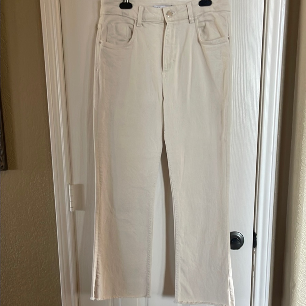 Zara Mini Flare Jeans size 8